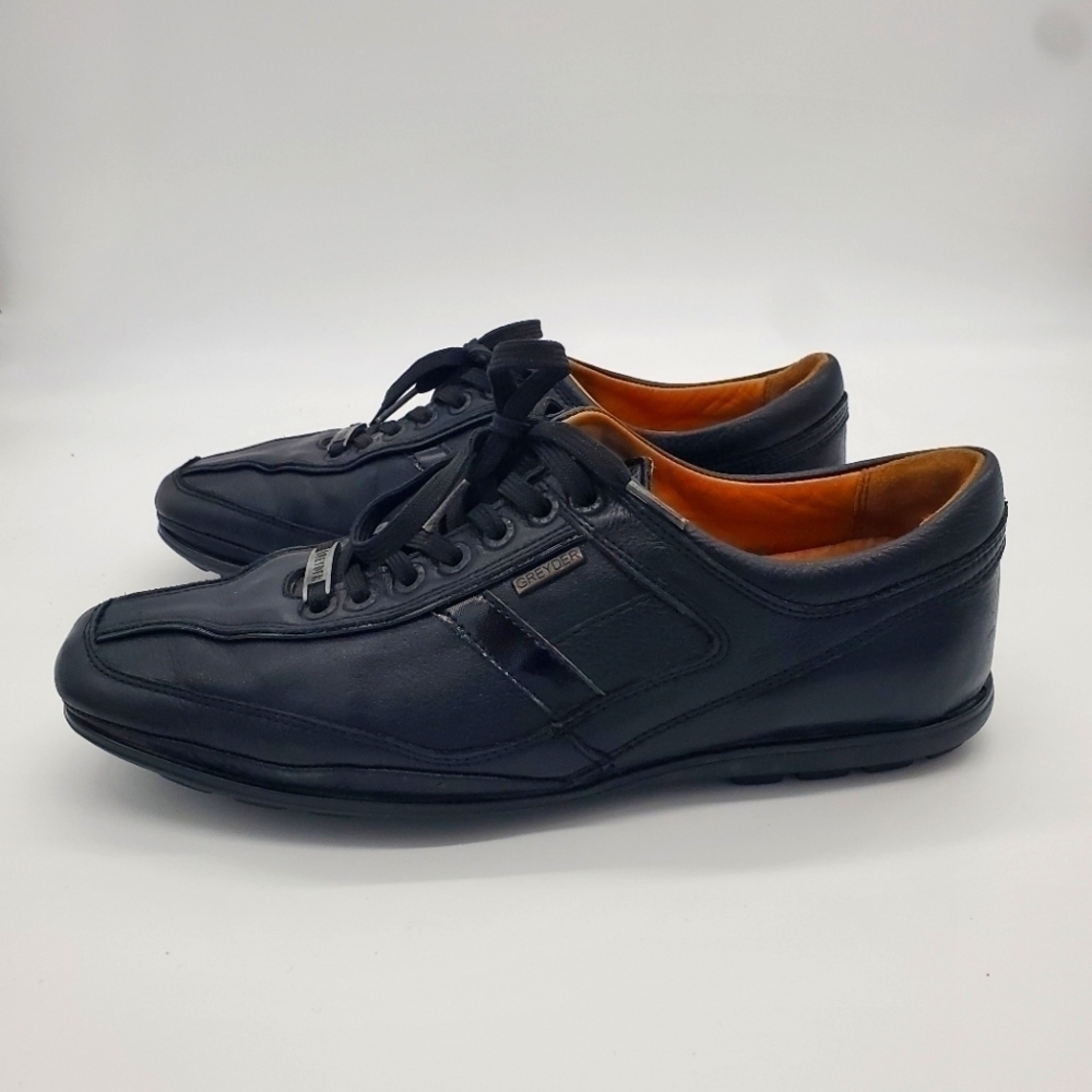 Greyder Hovercraft Oxfords Comfort Shoes Black Leather Tie Up Women's Size 8.5